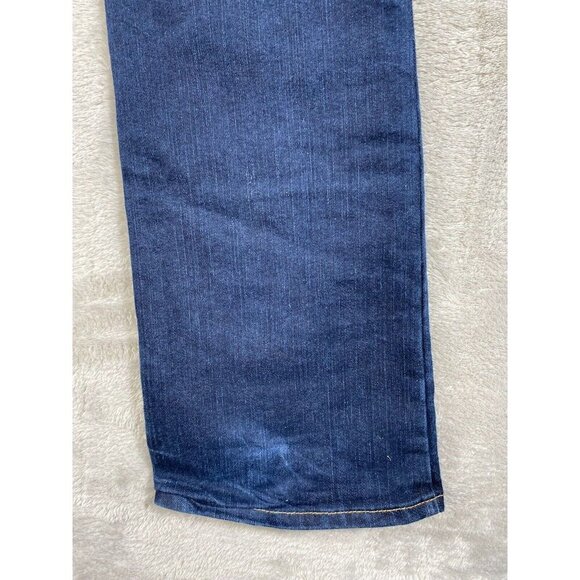 Abercrombie & Fitch Emma Low Rise Jeans Stretch Dark Wash Bootcut Size 2L - Picture 12 of 16